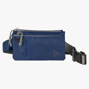 Travelon 6 Pocket Waist Pack, Royal Blue, One Size Belt Bag Hiking, Running